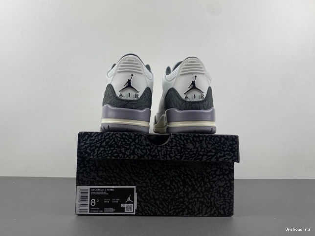 Air 3 “Cement  CT8532-106 Grey” Jordan 0202